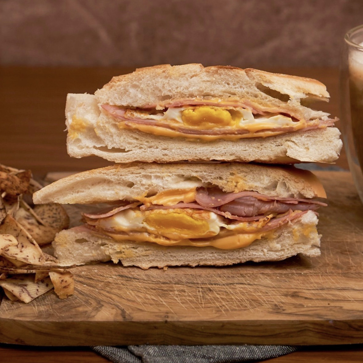 Jamon Queso y Huevo